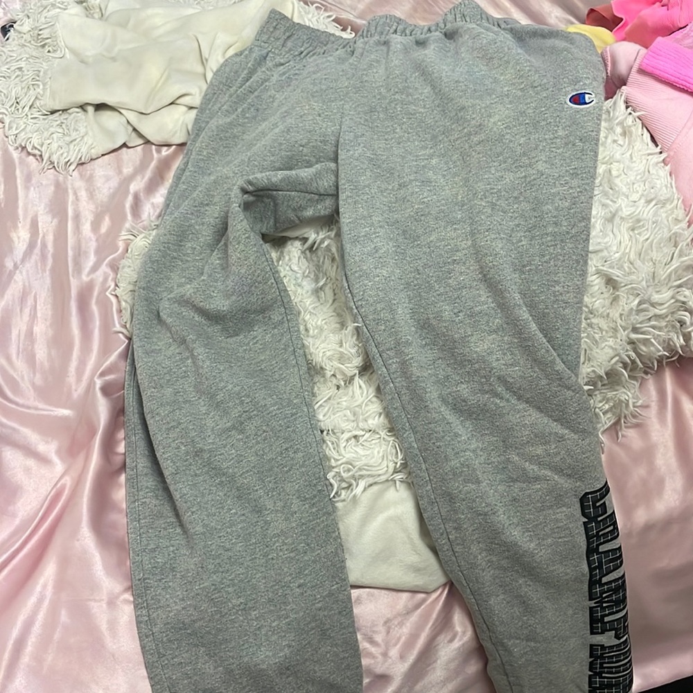 Champion Sweatpants Men Grey